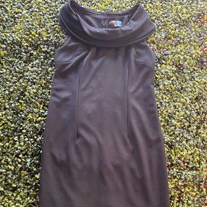 Adrienne Vittadini Dresses, sleeveless black dress with cowl neck, size 6, EUC